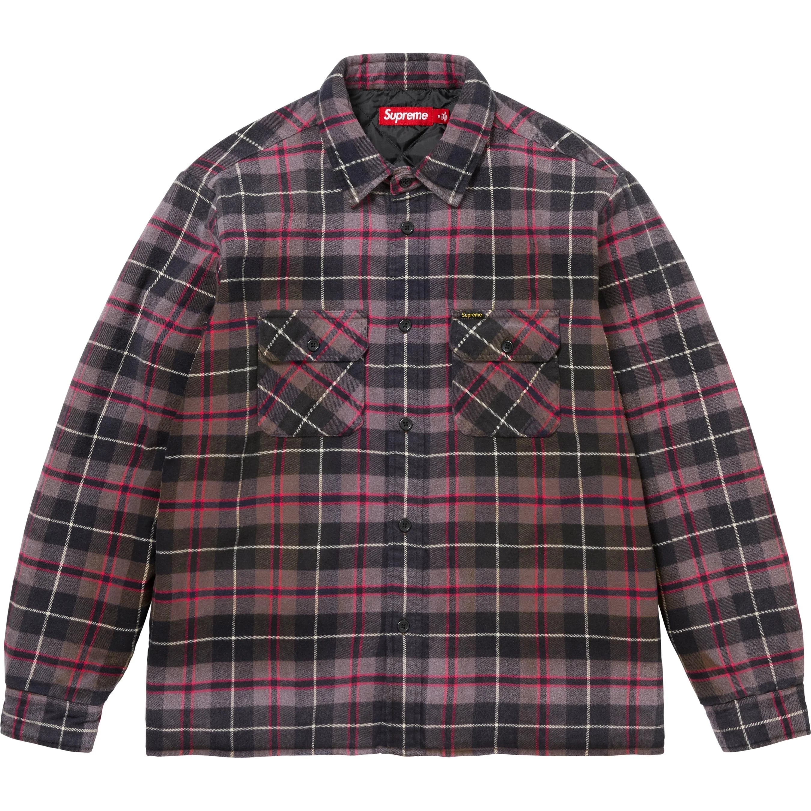 Quilted Plaid Shirt view 7